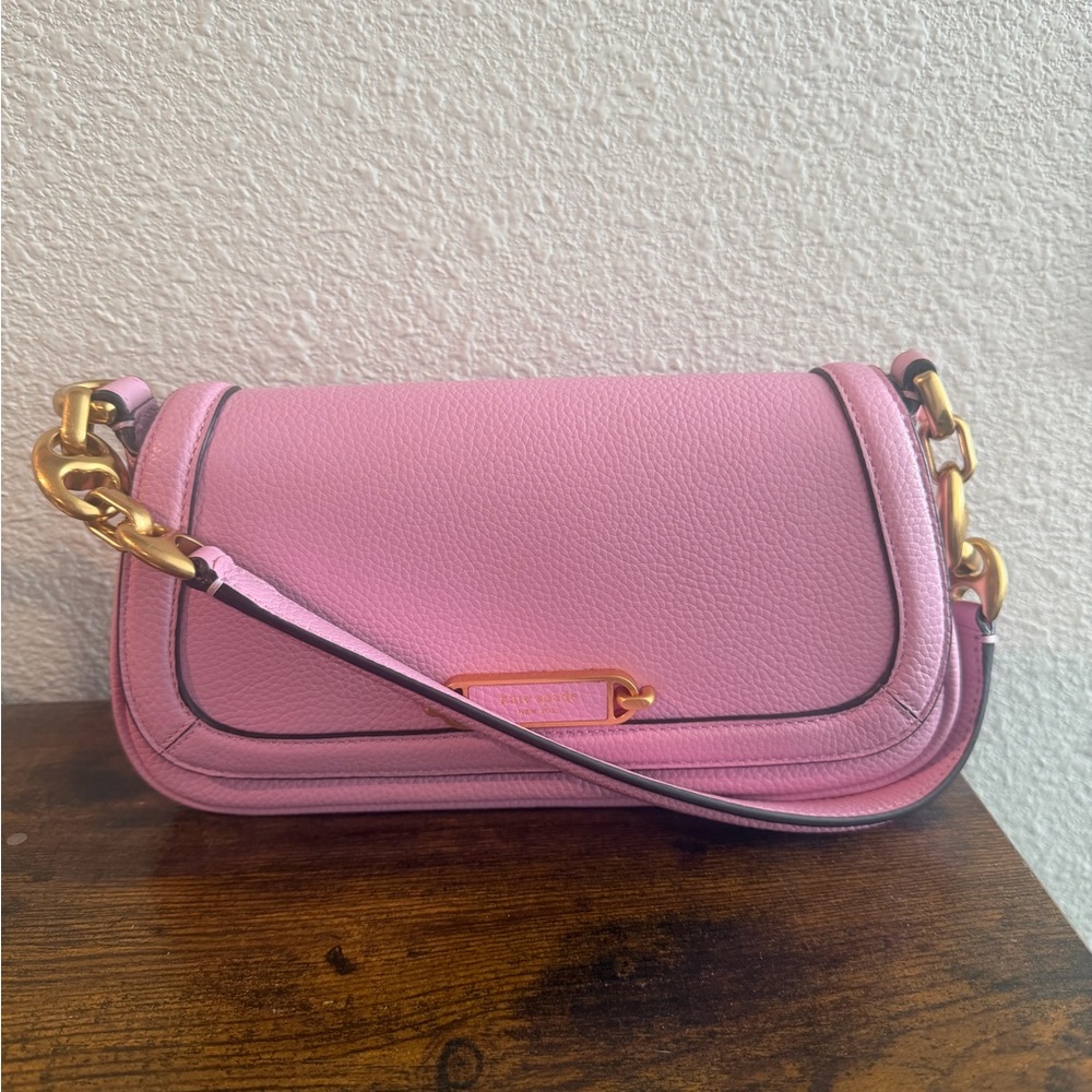 Kate Spade Pink Leather Shoulder Bag